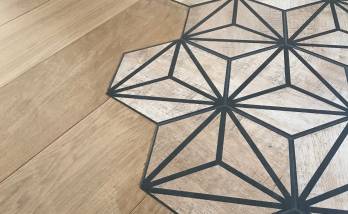 Carreau de ciment et parquet à Village Neuf