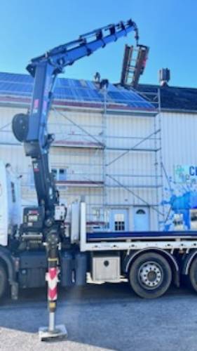 Réfection du toit d'une église protestante à Argentan