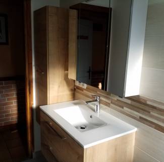 Vasque et carrelage salle de bain Roppenheim