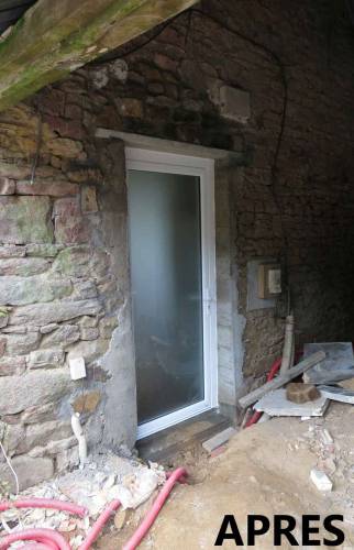 Ouverture mur porteur extérieur - Caudan (56850)