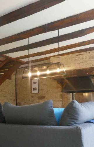 Isolation phonique entre étages dans une maison ancienne à Férel 56130