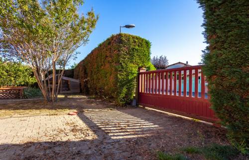 Portail coulissant avant changement