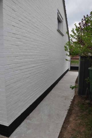 Nouvelle allée de jardin après rénovation extérieure - Combs-la-Ville 77380