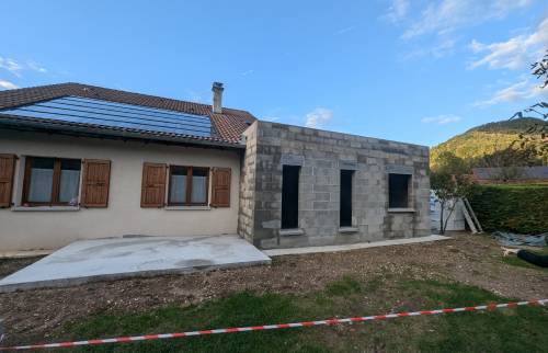 travaux agrandissement