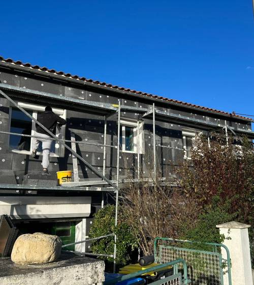 Travaux d'ITE