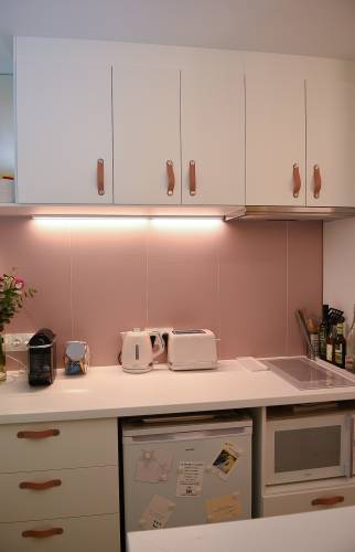 Rénovation cuisine d'un studio de 16M² à paris 