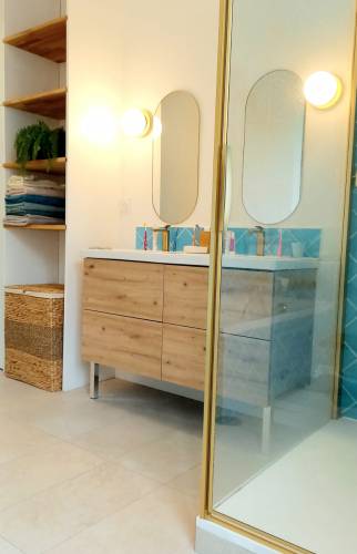 Lavabo double vasque