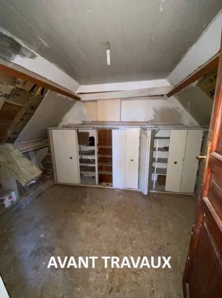 Chambre avant travaux de rénovation Damgan