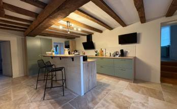 Nouvelle cuisine rénovée avec îlot central - Cholet 49300