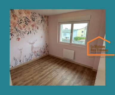 Chambre de petite fille rénover