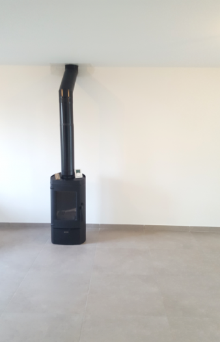 Installation d'un poêle