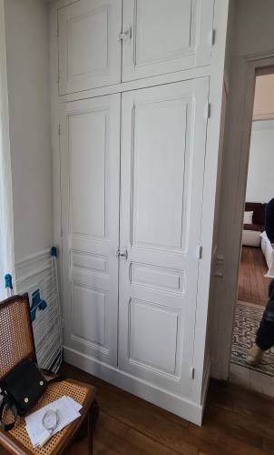 Le placard du séjour terminé