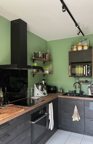 Création d'un espace cuisine avec une verrière à Saint-Sébastien-sur-Loire