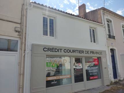 Façade rénovée quartier Tasdon