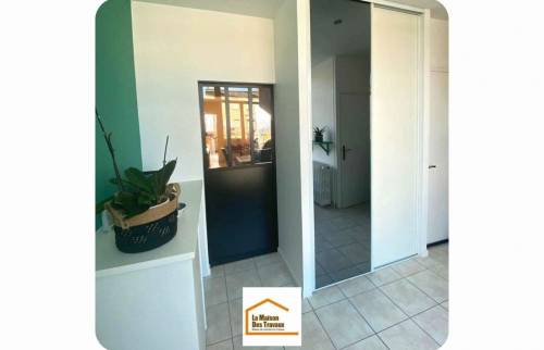 Aménagement d’une entrée, à Donville Les Bains (50350) !