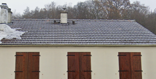 Avant la rénovation de toiture
