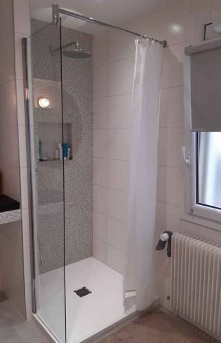 Douche carrelage mosaïque à Huningue