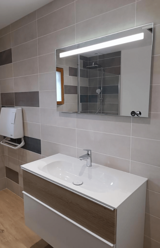 Rénovation d’une salle de bain à Saint Alban de Roche