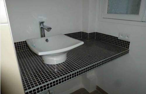 Rénovation appartement vasque SDB
