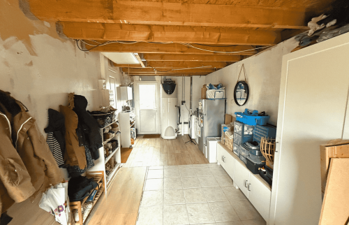 Aménagement d’un garage en entrée, buanderie et WC à Sautron 1