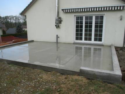 dalle extension de maison