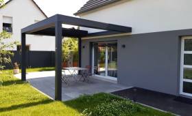 Pergola en aluminium à Sierentz