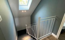 Rénovation d'un escalier sur Bayeux 