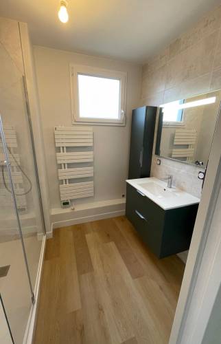 Salle de bain rénovée