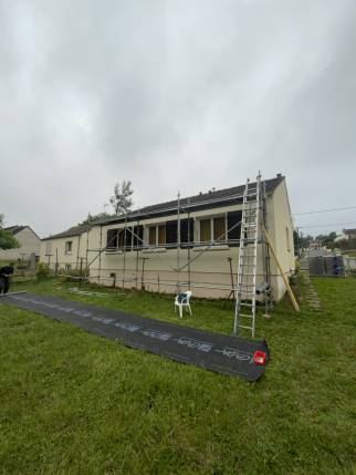  Pendant la rénovation de toiture 