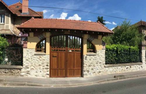 Murets en meulière rénovés à Boussy-Saint-Antoine (91800)