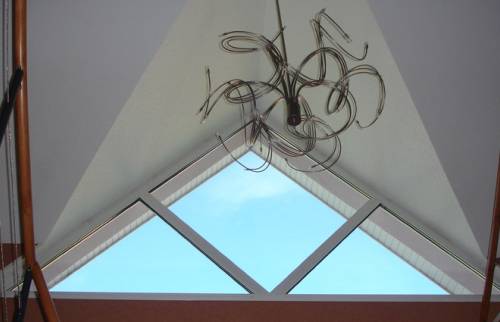 Lucarne de toit en saillie - intérieur combles – Poissy – 78300 -