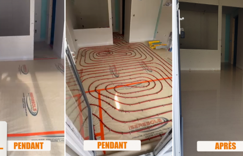 chauffage au sol hydraulique, devis chauffage au sol, PAC, devis PAC Savoie, artisans PAC, artisan chauffage au sol Savoie