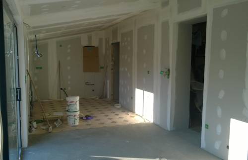 Chantier gros-oeuvre étanchéité et reprise pente toiture extension - Aubagne - 13400 -