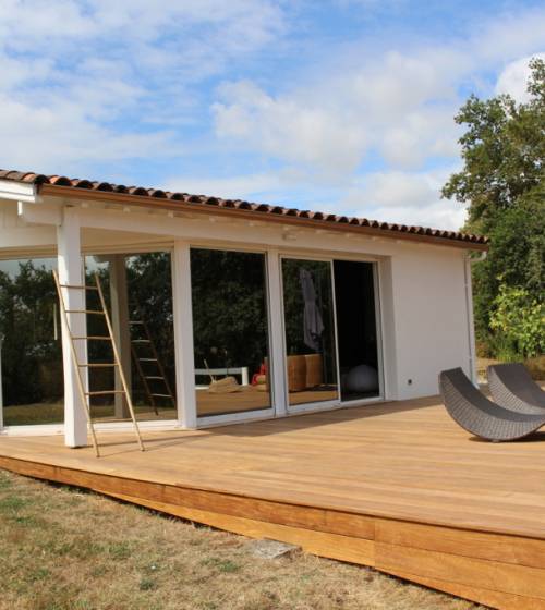 Terrasse à Saint-Laurent-des-Autels (49)