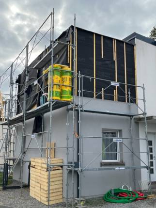 Travaux de construction d'une surélévation de maison - Nantes 44