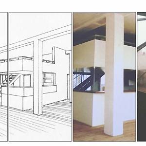 CREATION DE DEUX LOFTS DANS ANCIENS LOCAUX (CHANGEMENT D'AFFECTATION) - Florence Jarleton - La Maison Des Architectes