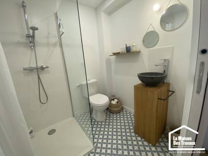 La Maison des Travaux Vannes Sarzeau Pénestin, rénovation de salle de bain