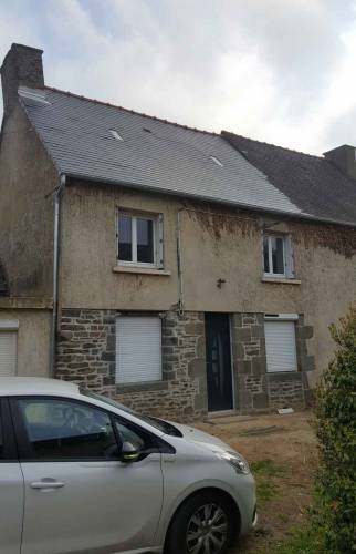 Changement de couverture à Plesder après