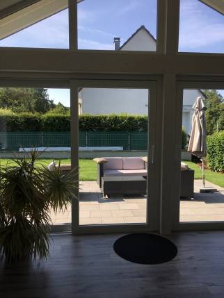 Grandes parois vitrées pour une extension de maison - Tourcoing 59200