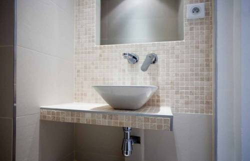 Vasque et mosaïque appartement à Palaiseau (91)