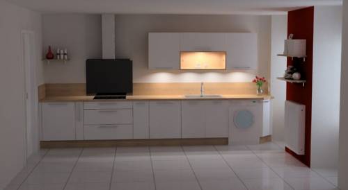 cuisine spacieuse lumineuse