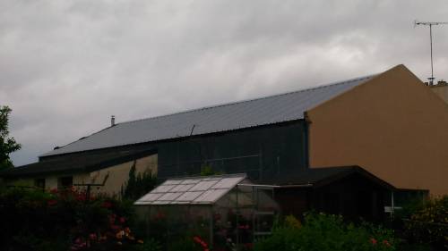 Couverture Bac acier après travaux