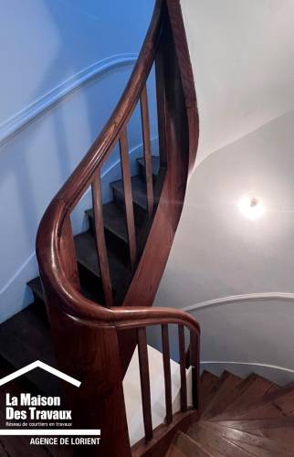 Rénovation de l'escalier