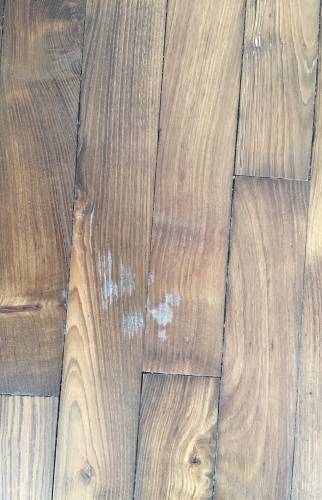 vitrification d’un parquet 