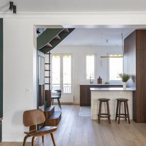 Travaux de rénovation durable à Paris – duplex Céline Parisse - La Maison Des Architectes