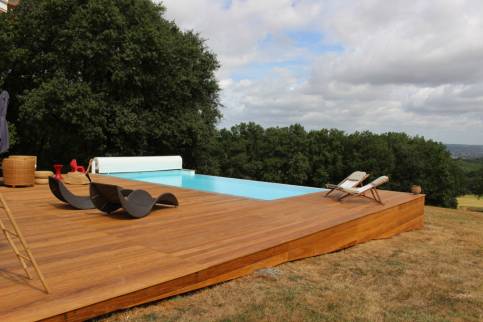 Tour de piscine terrasse