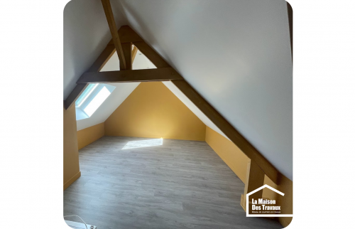 poutre dans les combles 