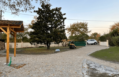 Aménagement d’une allée en pavés