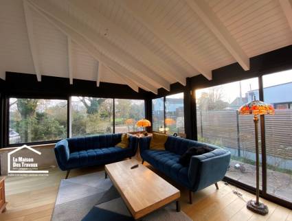 Rénovation total d'un salon  La Maison des Travaux Vannes