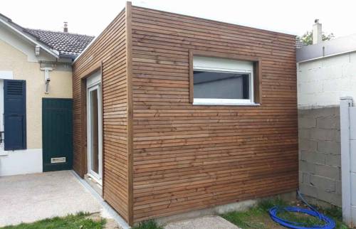 Extension ossature bois bardage (91)